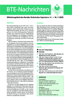 2005 1 Nr.5 BTE Nachrichten